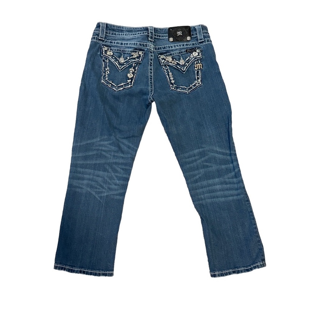 Miss Me Boyfriend Capris—Size 28